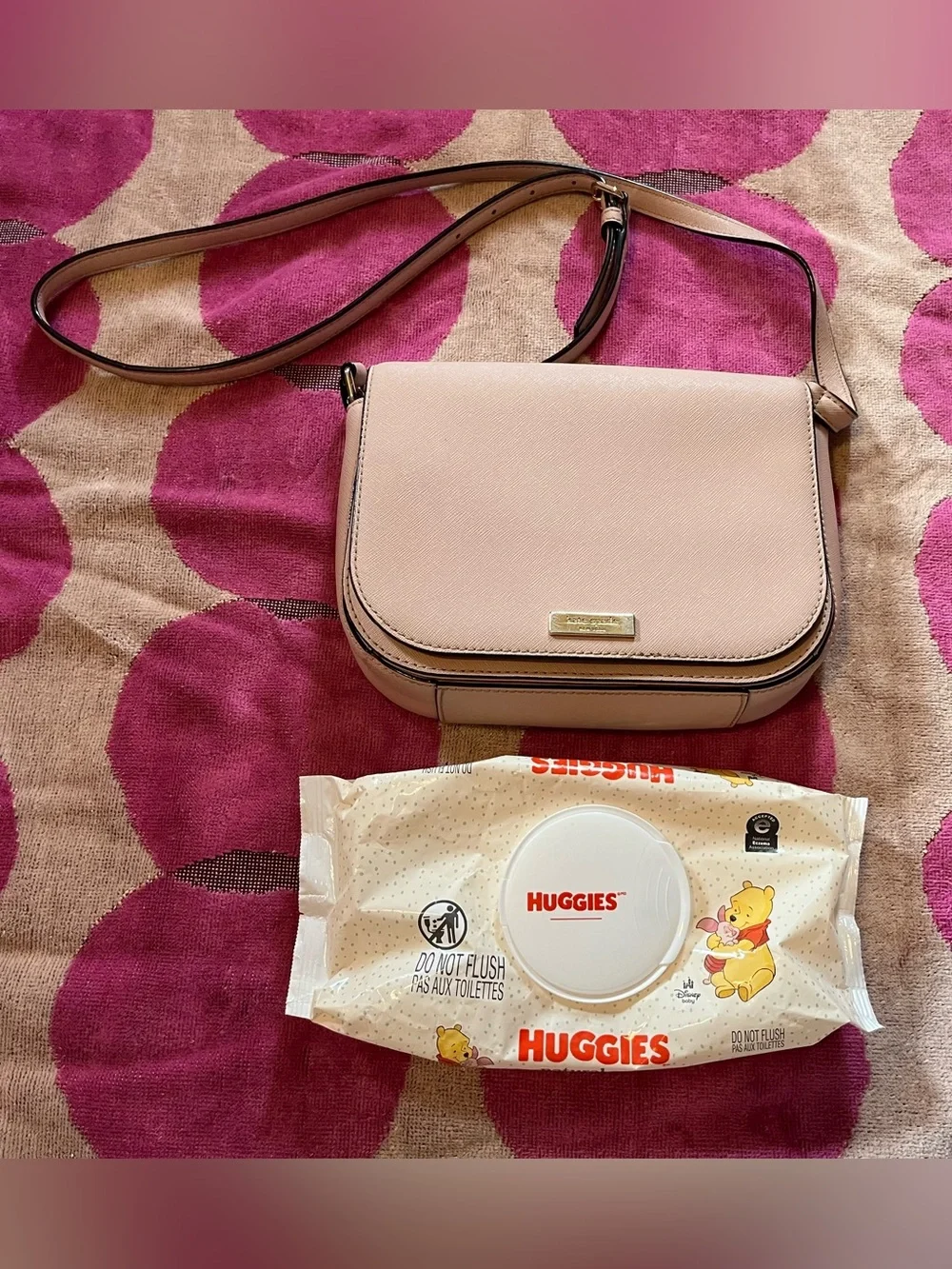 Kate Spade Laurel Way Carsen Crossbody Bag in Almondine